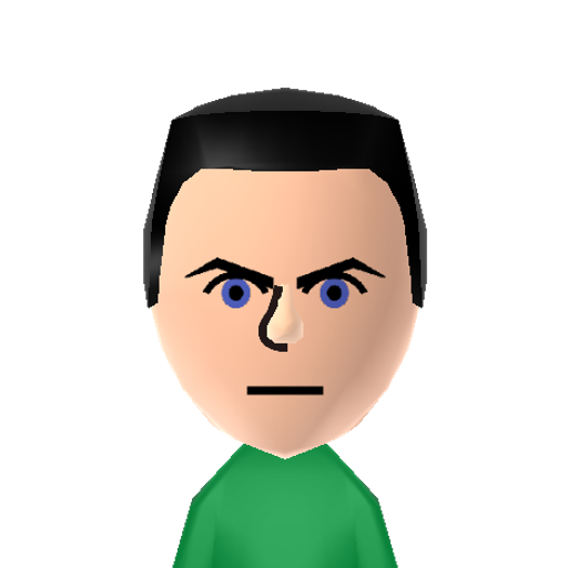 Redfield Mii character: He is the postman of Stars Alpha team, and one of two main characters in Resident Evil. He is very serious and dedicated, but has a silly side.