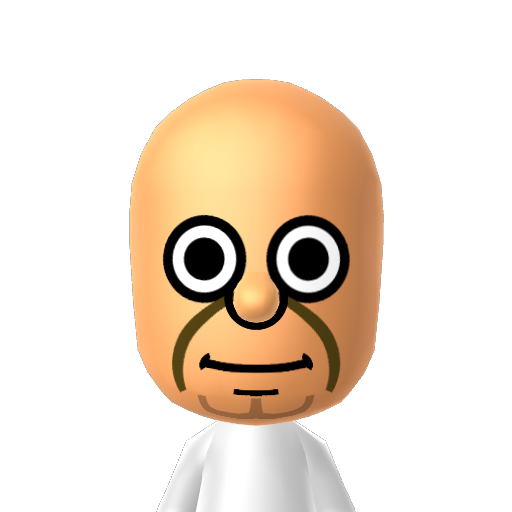 Homer Mii character: These are extracted and derived from the Mii Central Miis from the 3DS Miitopia.