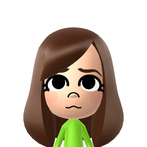 Fluttershy Mii character: These are extracted and derived from the Mii Central Miis from the 3DS Miitopia.