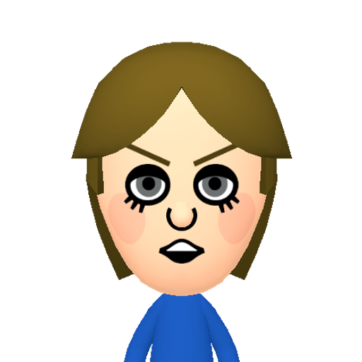 彌徽應懂懇懦懋戲戴擎 Mii character: This Mii is from the Switch SDK as a SampleDB Mii.
