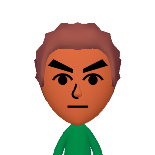 no name Mii character: This Mii is from the Switch SDK as a SampleDB Mii.
