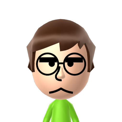 ? Mii character: A Mii uploaded to Check Mii Out Channel (WiiLInk)