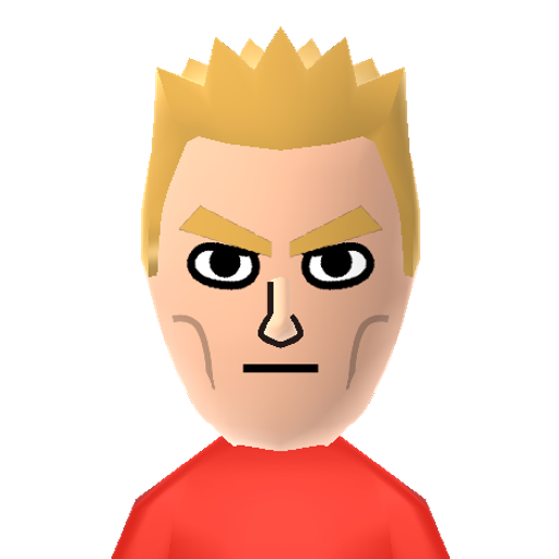 Ivan Drago Mii character: Russian boxing antagonist from the movie "Rocky 4". Played by Dolph Lundgren.