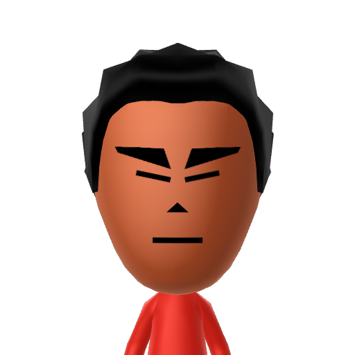 趿跃跄跆跋跌跎跏跑跖 Mii character: This is a Mii for testing Mii nicknames.