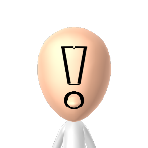 !!! Mii character preview