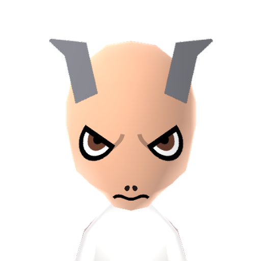 Mewtwo Mii character preview