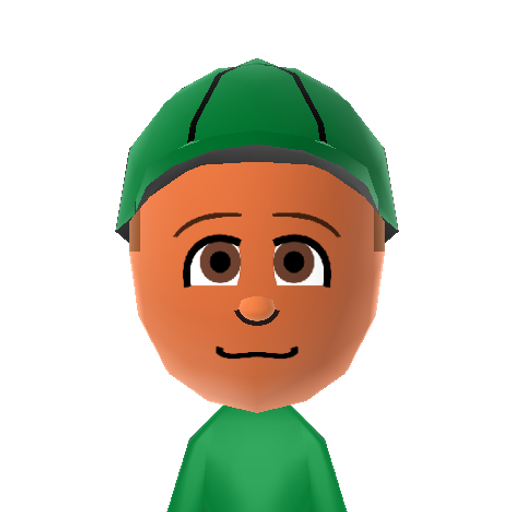 Dollar B. Mii character preview