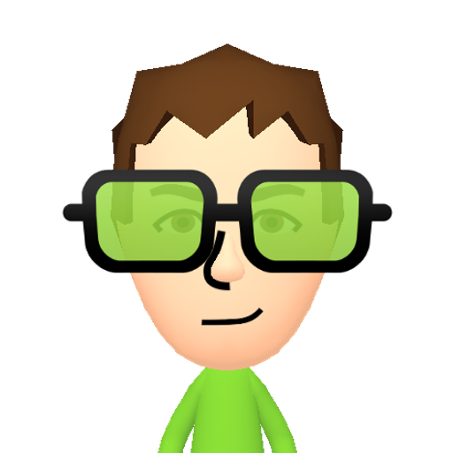 ZackScott Mii character: Extracted from Super Mario Maker 2 servers. This is the Mii of the YouTuber ZackScottGames. Maker Name: ZackScott -- Maker ID: DBB-7JG-JPG -- Country: United States