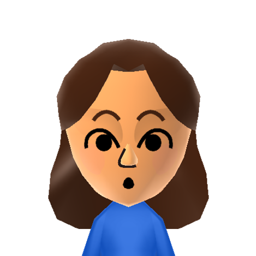 Isadora Mii character: Custom Mii character for Wii Sports Archipelago, a mod for Wii Sports Resort
