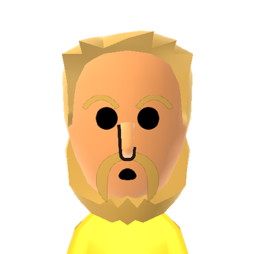 GiantDad Mii character: The legendary build that never dies from "Dark Souls".