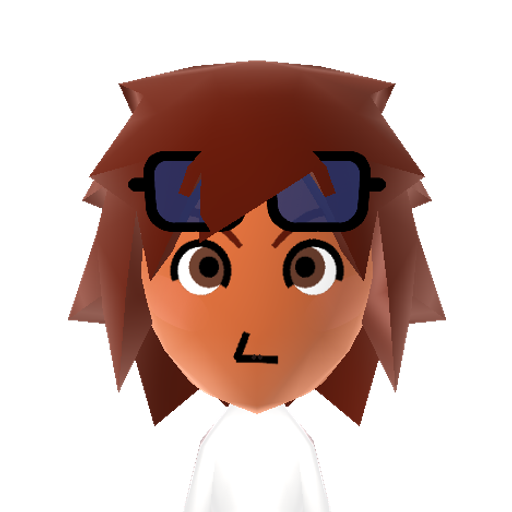 Ed Mii character: Ed, hacker from the anime Cowboy Bebop.