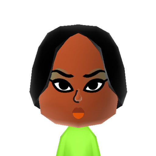 NINTENDO Mii character: a Default WaraWara Plaza Mii