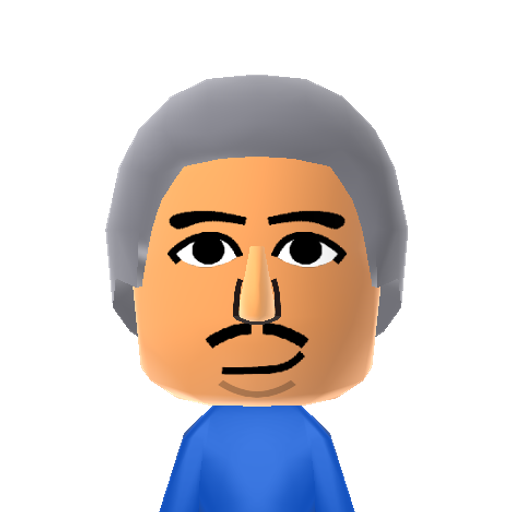 Akinator Mii character: The "web genie" from the online game and app of the same name. He will attempt to guess what character or person the player is thinking of by asking a series of questions.