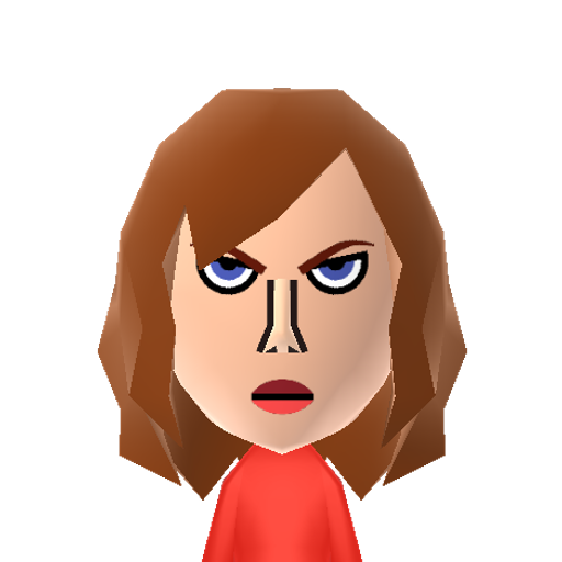 Natasha Mii character preview