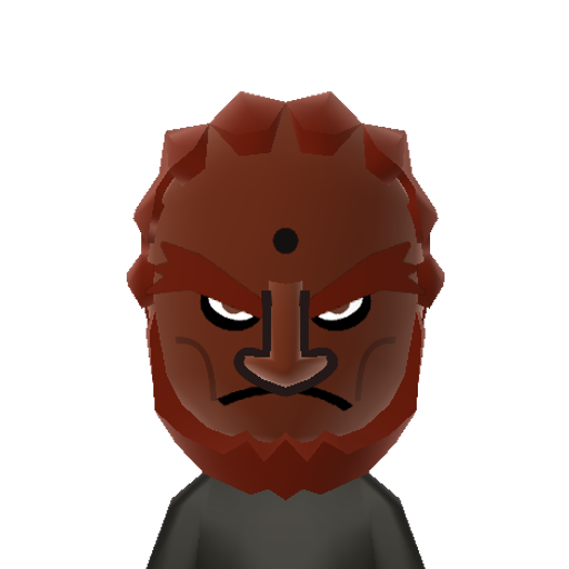 ガノン Mii character: These are extracted and derived from the Mii Central Miis from the 3DS Miitopia.