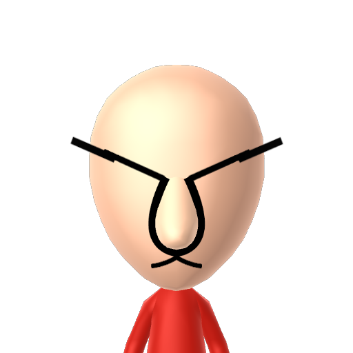 ? Mii character: A Mii uploaded to Check Mii Out Channel (WiiLInk)