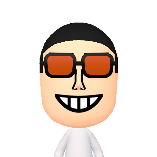 Buck Mii character: Buck Tuddrussel (Time Squad) from Cartoon Network
