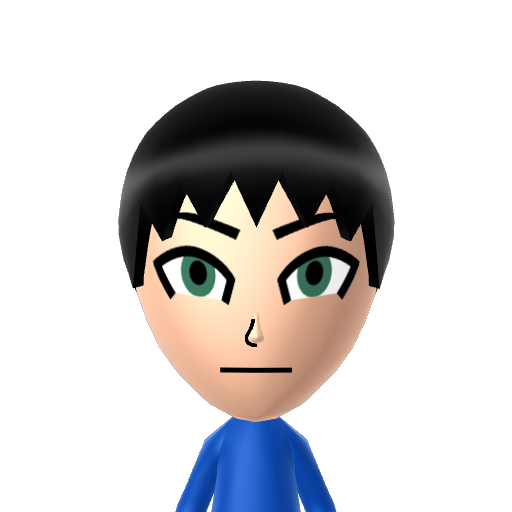 Sample 02 Mii character: A Mii used for promoting Mii Fighter Costumes