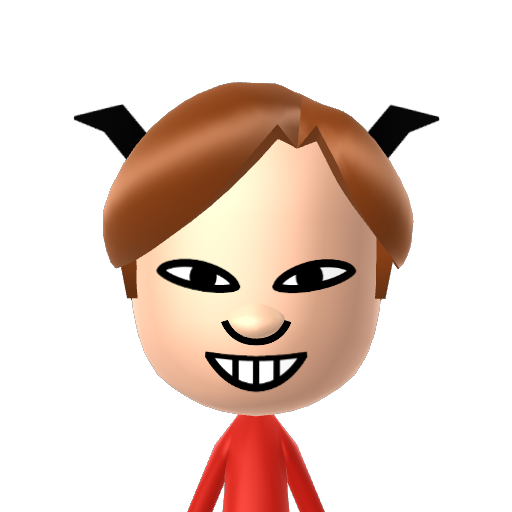 devil Mii character preview