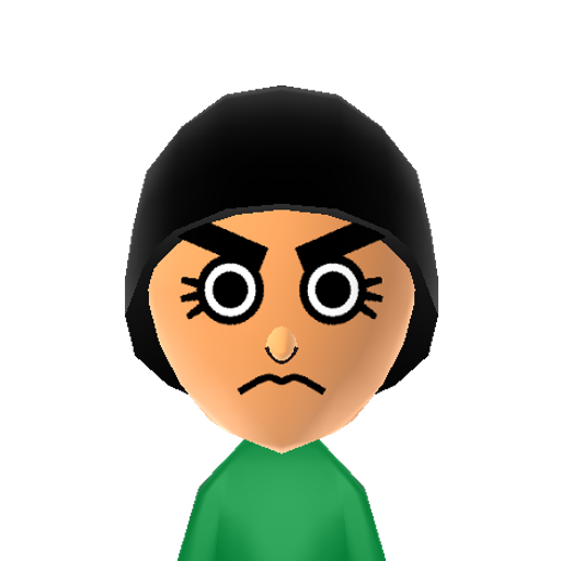 Rock Lee Mii character preview