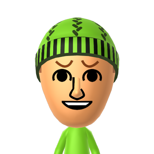 ? Mii character: A Mii uploaded to Check Mii Out Channel (WiiLInk)
