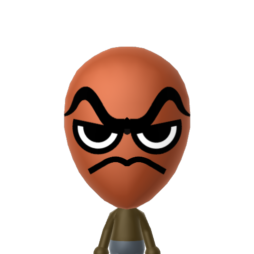 Goomba Mii character preview