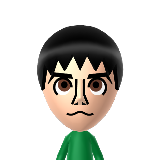 Hyun-woo Mii character: from Wii Fit/Plus + Wii Fit U CPU Mii QR Codes! [@MythicalWolfYT]