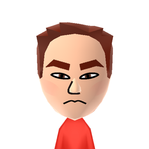 Sunggyu Mii character: K-pop group Infinite's leader and lead singer, Sunggyu.