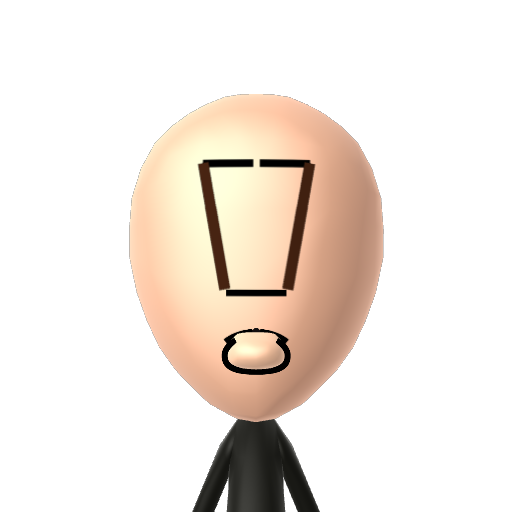 ? Mii character: A Mii uploaded to Check Mii Out Channel (WiiLInk)