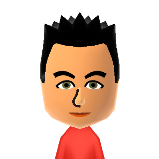 Riley Mii character preview