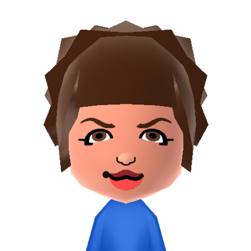 JoeyPotter Mii character: Character in the classic coming-of-age TV drama "Dawson's Creek". Played by the actress Katie Holmes.