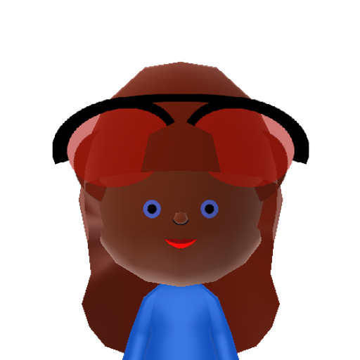 Vileplume Mii character: Pokemon number 45 in the Pokedex, in human form. A spooky flower with many powders at her disposal.