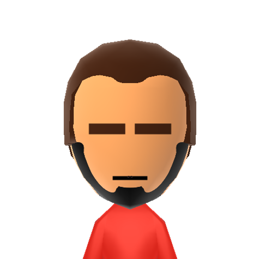 Iron man Mii character: These are extracted and derived from the Mii Central Miis from the 3DS Miitopia.
