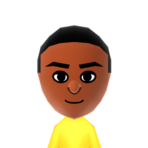 Travis Mii character preview