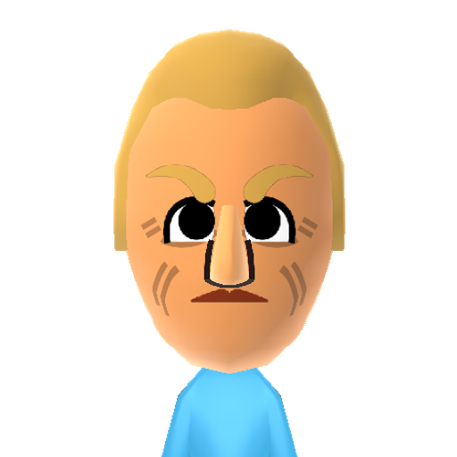 Mii672 Mii character: A Mii found in unused WaraWara files