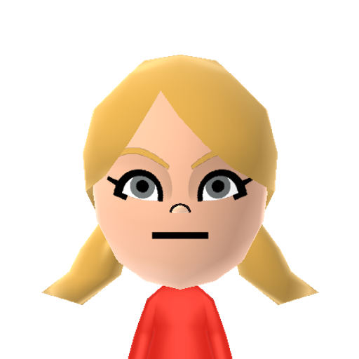 Wendy Mii character preview