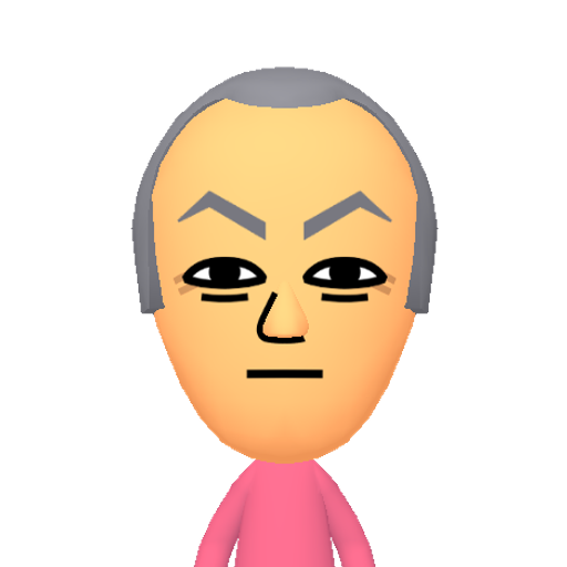 酊重閂限陋陌降面革韋 Mii character: This Mii is from the Switch SDK as a SampleDB Mii.