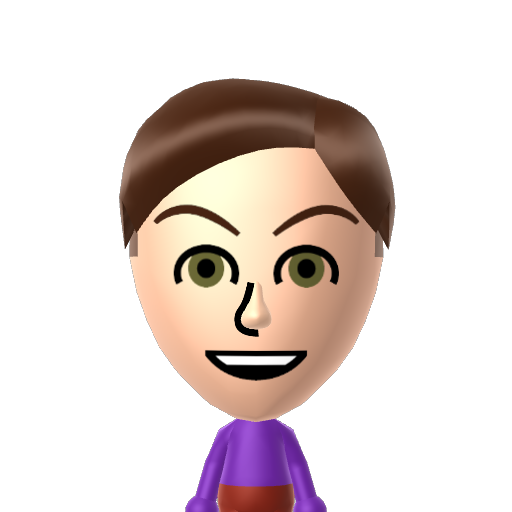 Brendan M. Mii character: NNID: B80957