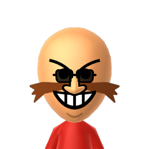 Dr.Eggman Mii character: These are extracted and derived from the Mii Central Miis from the 3DS Miitopia.