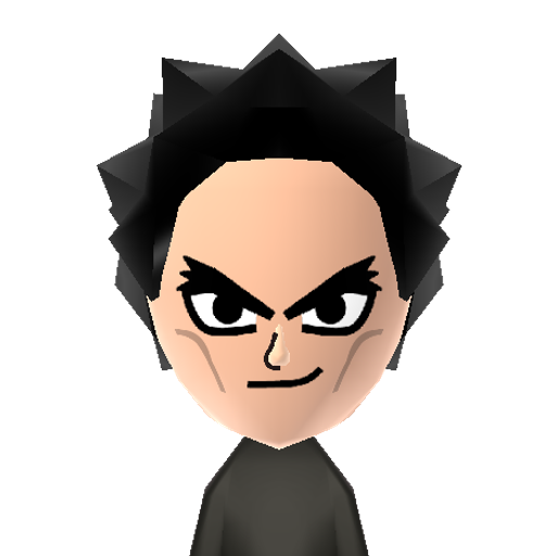vegeta Mii character preview