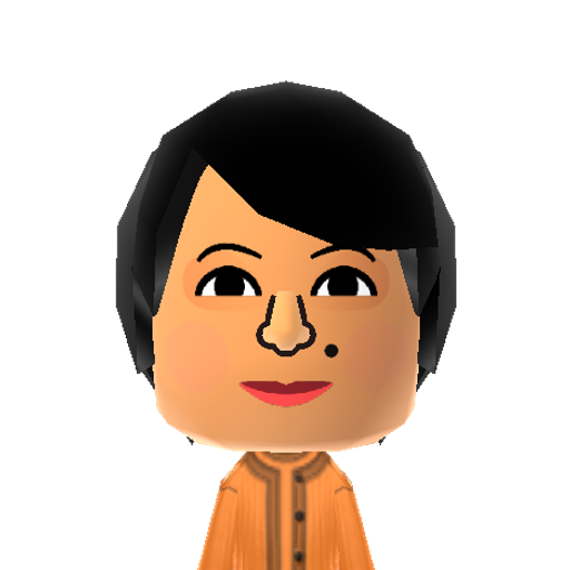 GloriaAryo Mii character: President of the Philippines