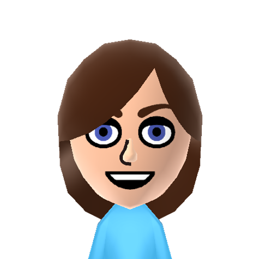 Laina W. Mii character: Meme character and Youtuber AKA Laina Walker, basically making her name on the Internet as Overly Attached Girlfriend