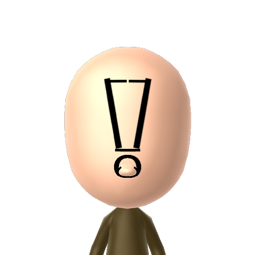 !!! Mii character preview