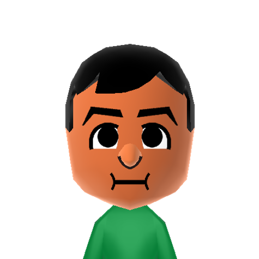 Parker Mii character: Custom Mii character for Wii Sports Archipelago, a mod for Wii Sports Resort