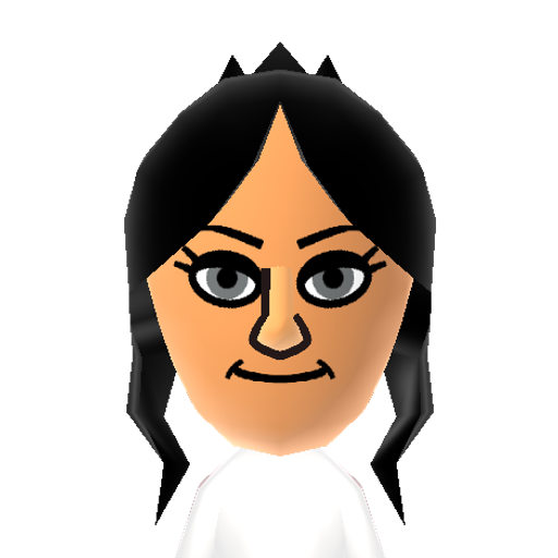 Alexa Mii character: Custom CPU Miis made by DezzyTheMaker, also used Mii Olympics in Wii Sports, Mii Olympics in Wii Sports Resort, and Mii Olympics in Wii Party, a Mod for Wii Sports, Wii Sports Resort, and Wii Party respectivel.