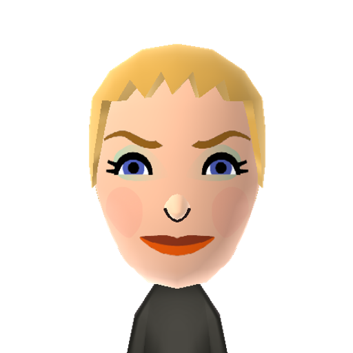 Ann Lennox Mii character: Scottish recording artist from the Eurythmics. Also known for her solo work.