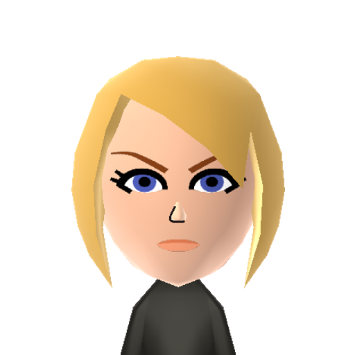 Legretta Mii character: A major antagonist in the game "Tales of the Abyss" and God-General of the Oracle Knights.