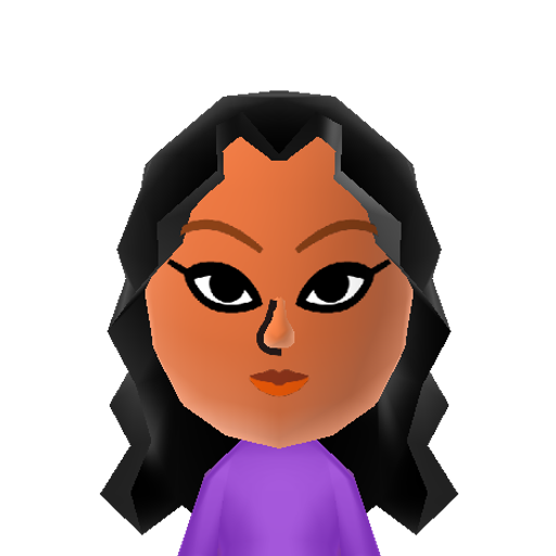 Maëva Mii character: These are extracted and derived from the Mii Central Miis from the 3DS Miitopia.