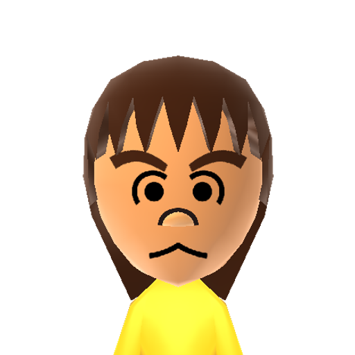 rr5yy Mii character: A random Mii frm my Wii