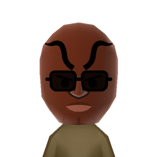 Rodin Mii character: The tough bartender and weapons dealer from Bayonetta. He spends most his time selling items in his bar, Gate of Hell.